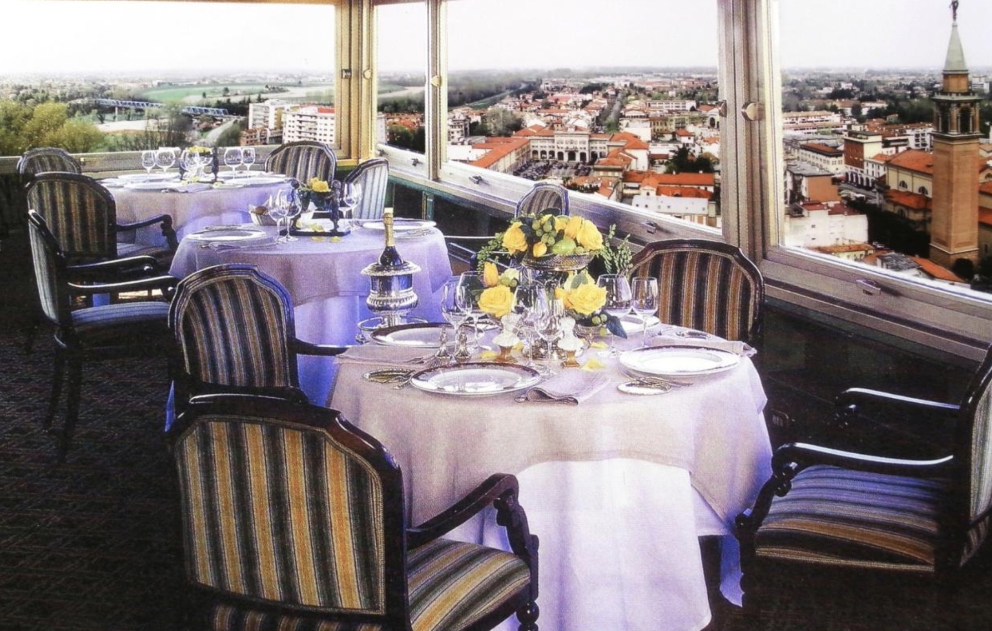 Panorama di San Donà di Piave dalla sala da pranzo